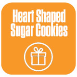 Heart Shaped Sugar Cookies $18.99